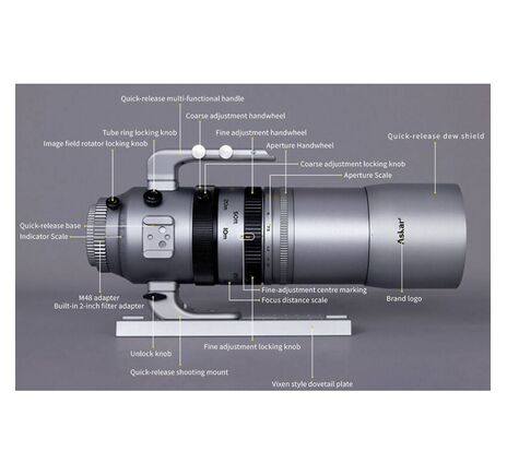Askar AP 55/264 SQA55 - apochromatický refraktor, image-5