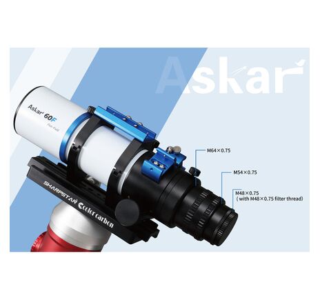 Askar AP 60/408 60F Flatfield - apochromatický refraktor, image-4