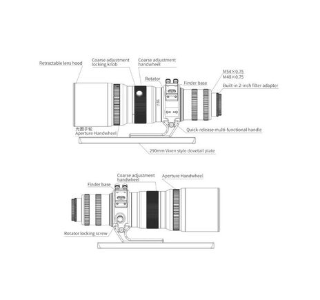 Askar AP 72/400 FRA400C Astrograph - apochromatický refraktor, image-6