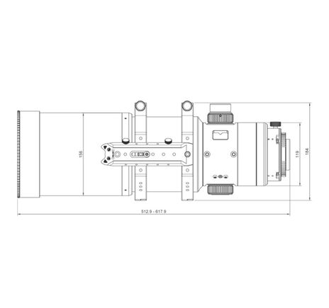 William Optics AP 108/518 UltraCat WIFD - apochromatický refraktor, image-4