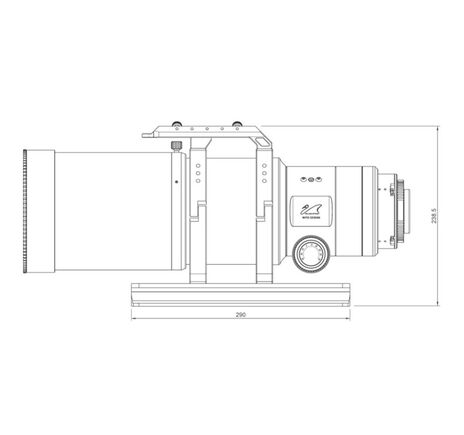 William Optics AP 108/518 UltraCat WIFD - apochromatický refraktor, image-3