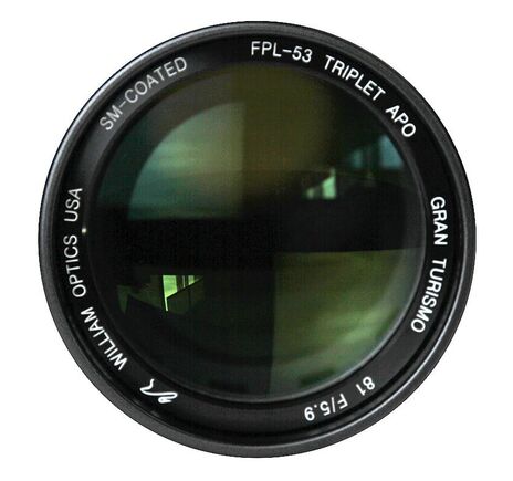 William Optics AP 81/478 Gran Turismo 81 IV Gold - apochromatický refraktor, image-2