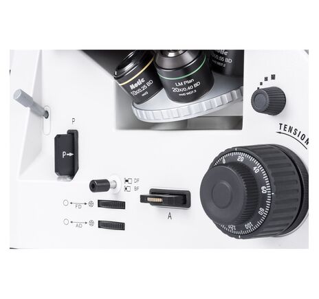 Motic Inverzný mikroskop AE2000 MET, trinokulárny, 50×–500×, LM, tmavé pole, 100W, image-2