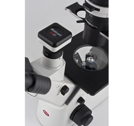 Motic Inverzný mikroskop AE2000, trinokulárny, infinity, 40×–400×, fázový kontrast, halogén 30W, image-7