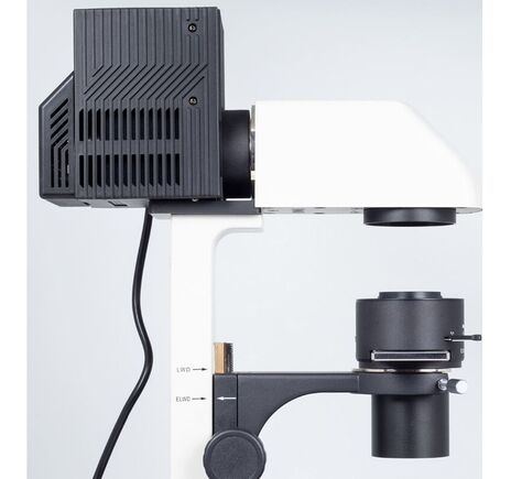 Motic Inverzný mikroskop AE31E, trinokulárny, infinity, CCIS Plan 4× LWD, Ph10×/20×/40×, halogén 100W, image-2