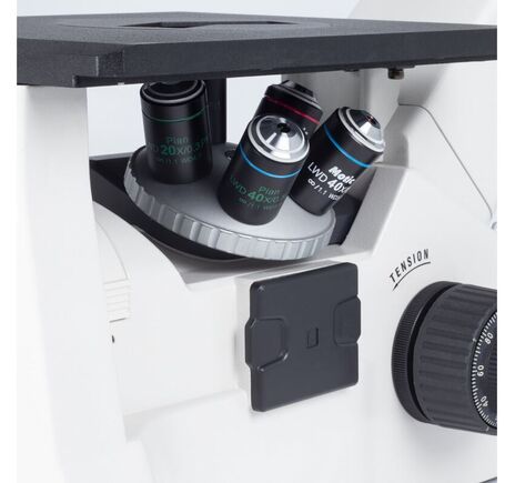 Motic Inverzný mikroskop AE31E, trinokulárny, infinity, CCIS Plan 4× LWD, Ph10×/20×/40×, halogén 100W, image-3