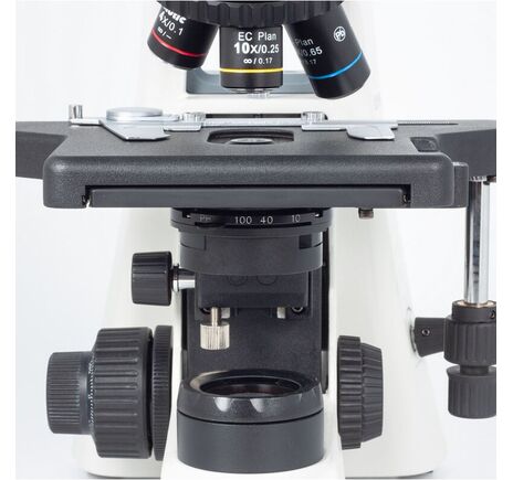 Motic Mikroskop BA210E, trinokulárny, infinity, EC-plan achromatický, 40×–1000×, halogén, image-3