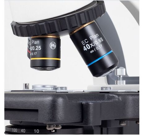 Motic Mikroskop BA210E, trinokulárny, infinity, EC-plan achromatický, 40×–400×, halogén, image-4