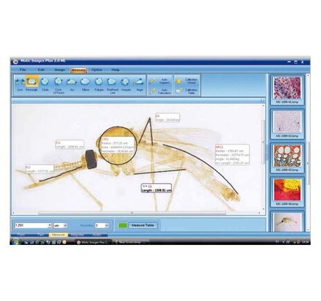 Motic Mikroskop DM-1802, monokulárny, digitálny, 40×–400×, image-2