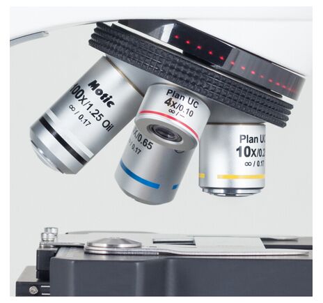 Motic Mikroskop Panthera E2, trinokulárny, HF, infinity, plan-achromatický, 40×–1000×, pevný Köhler, LED, image-2