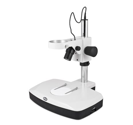 Motic Stĺpový statív FBLED s veľkým stolom, hlavou a osvetlením