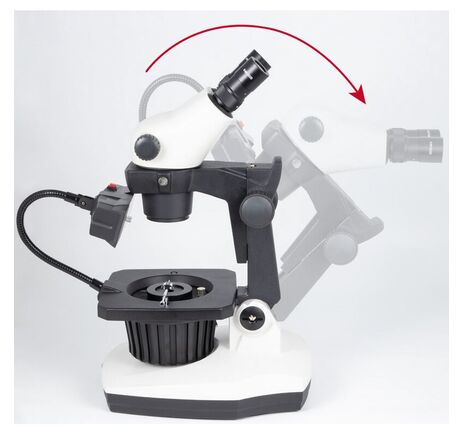 Motic Zoom-stereomikroskop GM-161, binokulárny, fluorescenčný, 7,5×–45×, pracovná vzdialenosť 110 mm, image-4