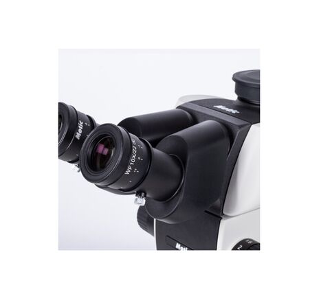Motic Zoom-stereomikroskop SM7TR-P A1X, trinokulárny, 8×–56×, pracovná vzdialenosť 90 mm, pomer 7:1, image-2
