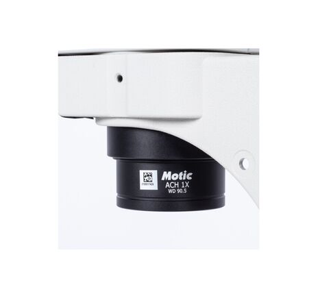 Motic Zoom-stereomikroskop SM7TR-P A1X, trinokulárny, 8×–56×, pracovná vzdialenosť 90 mm, pomer 7:1, image-3