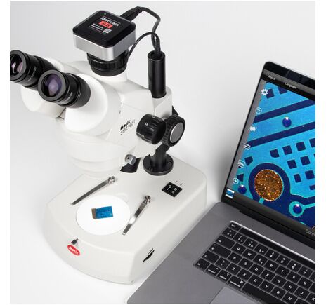 Motic Zoom-stereomikroskop SMZ-160-TLED, binokulárny, LED, 0,75×–4,5×, image-4