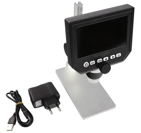Omegon Mikroskop DigiStar, 1×–600×, 4,3" LCD, image-9