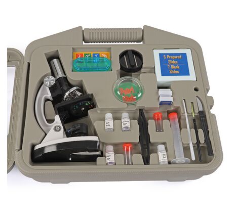 Omegon MonoView, mikroskopická súprava, 1200×, image-7