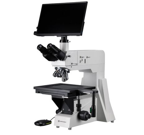 Bresser Science MTL-201 Metalurgický mikroskop s Pro HDMI kamerou (Autofocus) a 13.3" displejom