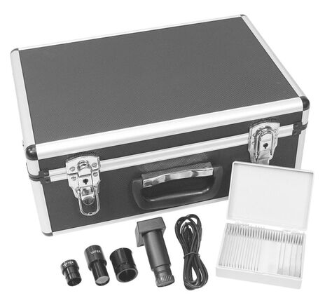 Omegon Mikroskop MonoView MonoVision, kamera, achromatický, 1534×, LED, image-4