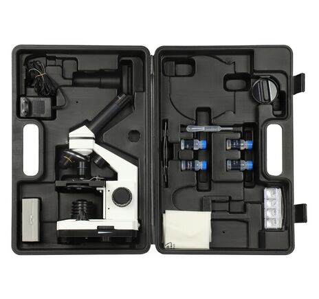 Omegon Mikroskop VisioStar, 40×–400×, LED, image-11