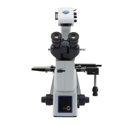 Optika Inverzný mikroskop IM-5, trinokulárny, inversný, 10×/24 mm, LED 8 W, bez objektívov, image-2