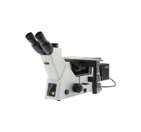 Optika Inverzný mikroskop IM-5MET, MET, trinokulárny, inversný, 10×/24 mm, dopadajúce svetlo, halogén 12V/100W, bez objektívov, image-2