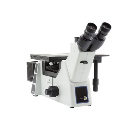Optika Inverzný mikroskop IM-5MET, MET, trinokulárny, inversný, 10×/24 mm, dopadajúce svetlo, halogén 12V/100W, bez objektívov, image-3