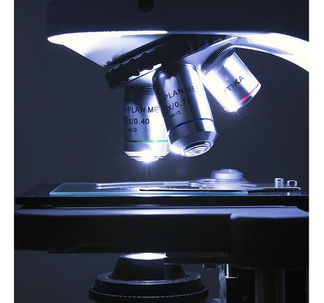 Optika Mikroskop B-510MET, metalografický, dopadajúce svetlo, trinokulárny, IOS W-PLAN MET, 50×–500×, EU verzia, image-3