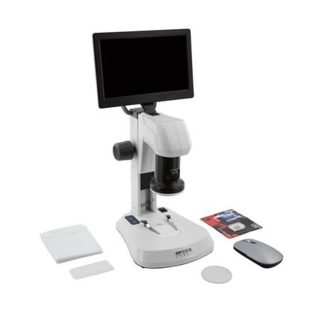 Optika Mikroskop SFX-85V, digitálny zoom, 9" monitor, 8×–54×, LED, dopadajúce a prechádzajúce svetlo, image-2