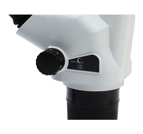 Optika Zoom-stereomikroskop SZO-1, binokulárny, 6,7×–45×, stĺpový statív, bez osvetlenia, image-3