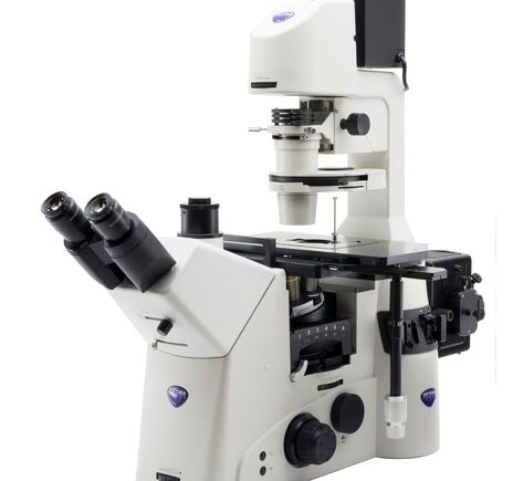 Optika Inverzný mikroskop IM-7, trinokulárny, inversný, 10×/25 mm, LED 10 W, bez objektívov, image-3