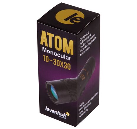 Monokulárny ďalekohľad Levenhuk Atom 10–30x30, image-10