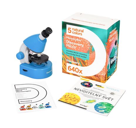 Levenhuk Discovery Micro mikroskop so vzdelávacou publikáciou, image-3