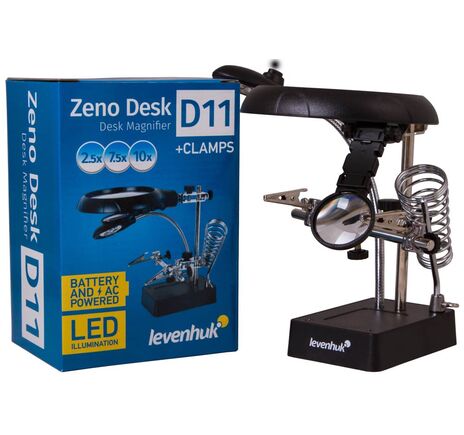 Stolná lupa Levenhuk Zeno Desk D11, image-2
