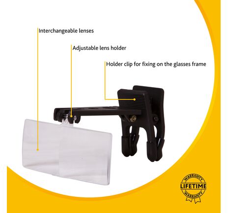 Okuliarová lupa Levenhuk Zeno Vizor G0, image-8