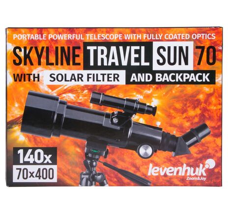 Levenhuk Skyline Travel Sun 70 teleskop, image-16