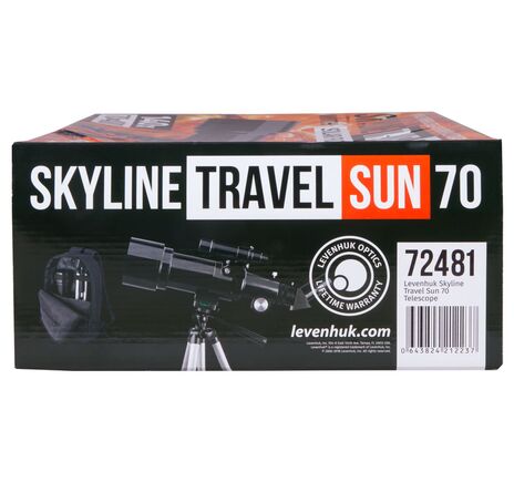 Levenhuk Skyline Travel Sun 70 teleskop, image-18