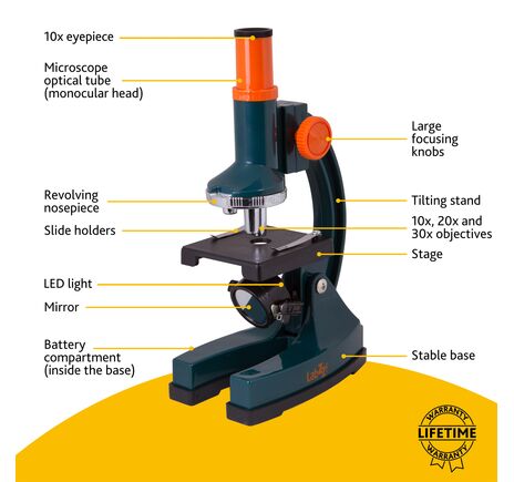 Mikroskop Levenhuk LabZZ M1, image-11