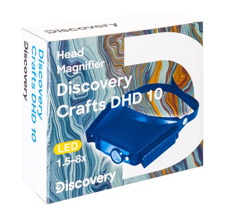 Levenhuk Discovery Crafts DHD 10 náhlavná lupa, image-9