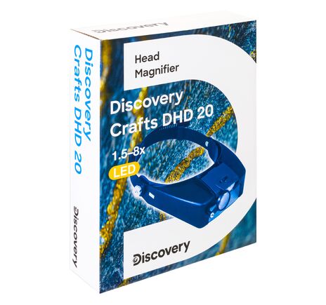 Levenhuk Discovery Crafts DHD 20 náhlavná lupa, image-9