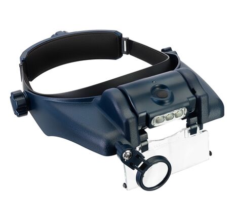 Levenhuk Discovery Crafts DHR 10 dobíjateľná náhlavná lupa, image-4