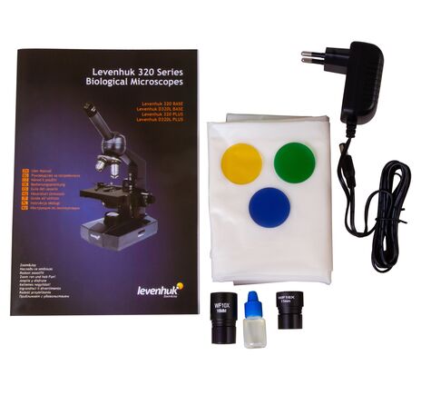 Monokulárny mikroskop Levenhuk 320 PLUS, image-14