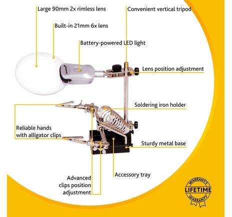 Statívová lupa Levenhuk Zeno Refit ZF19, image-14