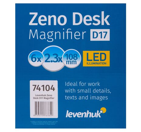 Levenhuk Zeno Desk D17 lupa, image-12