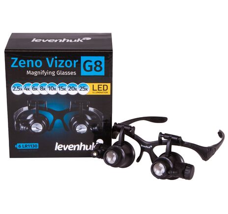 Okuliarová lupa Levenhuk Zeno Vizor G8, image-12