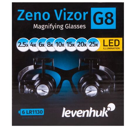 Okuliarová lupa Levenhuk Zeno Vizor G8, image-14