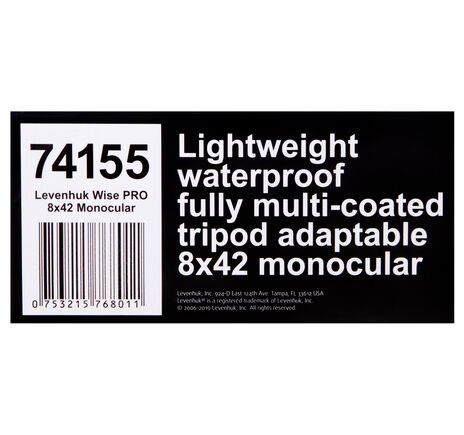Monokulárny ďalekohľad Levenhuk Wise PRO 8x42, image-13