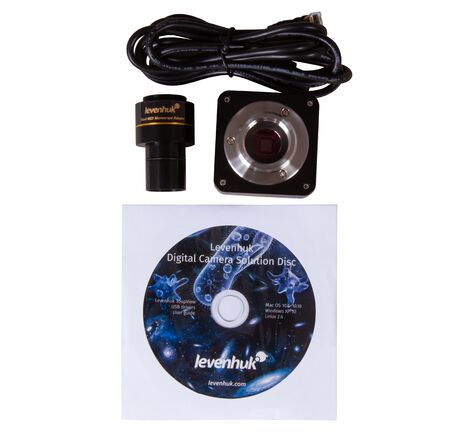 Trinokulárny digitálny mikroskop Levenhuk MED D10T, image-11