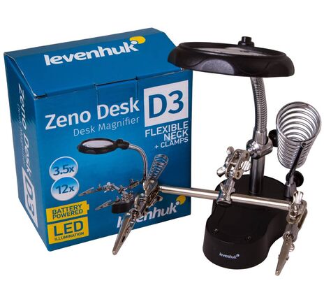 Stolná lupa Levenhuk Zeno Desk D3, image-2