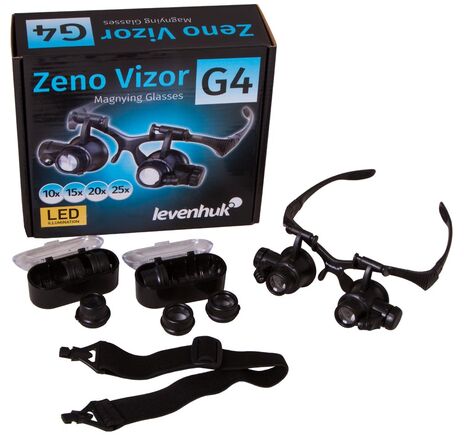 Okuliarová lupa Levenhuk Zeno Vizor G4, image-2